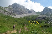 84 Sul sent. 222 con vista in Corna Piana e Cima di Vedro